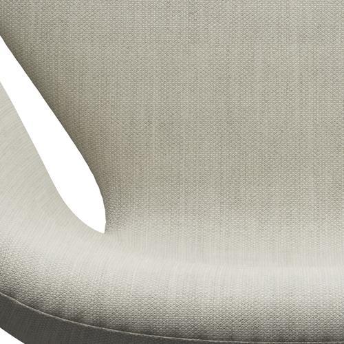 Fritz Hansen Swan Lounge Silla, lacado negro/fiord gris