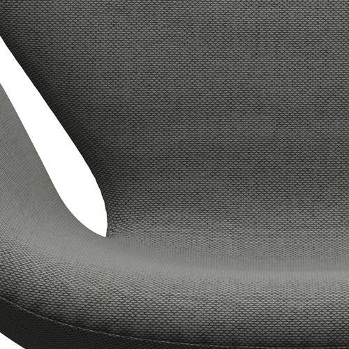 Fritz Hansen Joutsen lounge -tuoli, musta lakattu/villataupe/luonnollinen