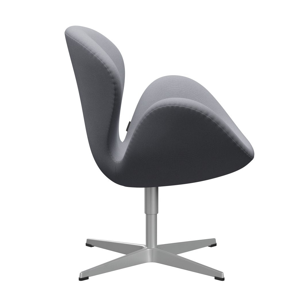 Fritz Hansen Swan Lounge stol, sølvgrå/Christianshavn lysegrå uni