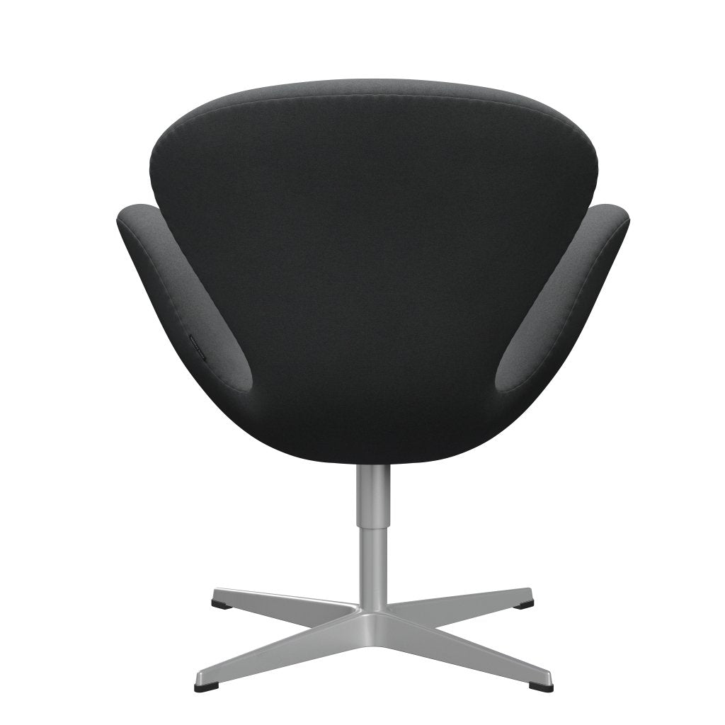 Fritz Hansen Swan Lounge stol, sølvgrå/divina mørkegrå