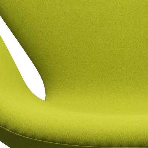 Fritz Hansen Swan Lounge Stuhl, Silbergrau/Divina Lime