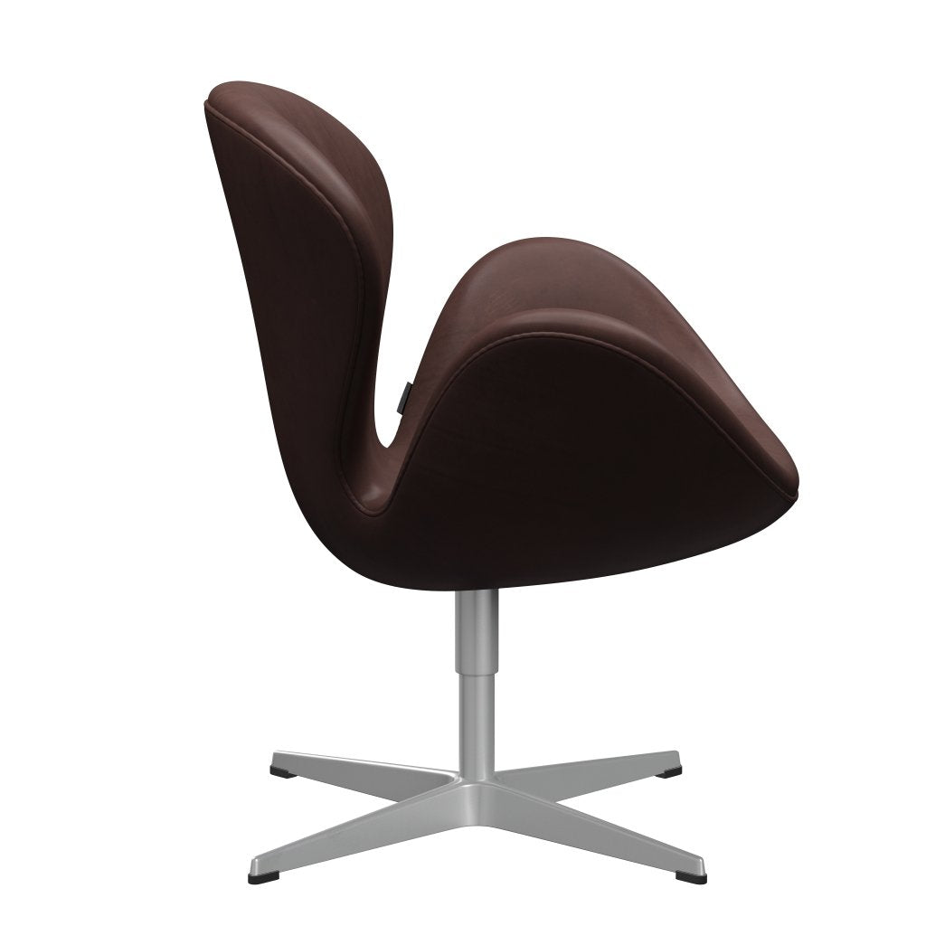 Fritz Hansen Swan Lounge stol, sølvgrå/omfavnelse beton