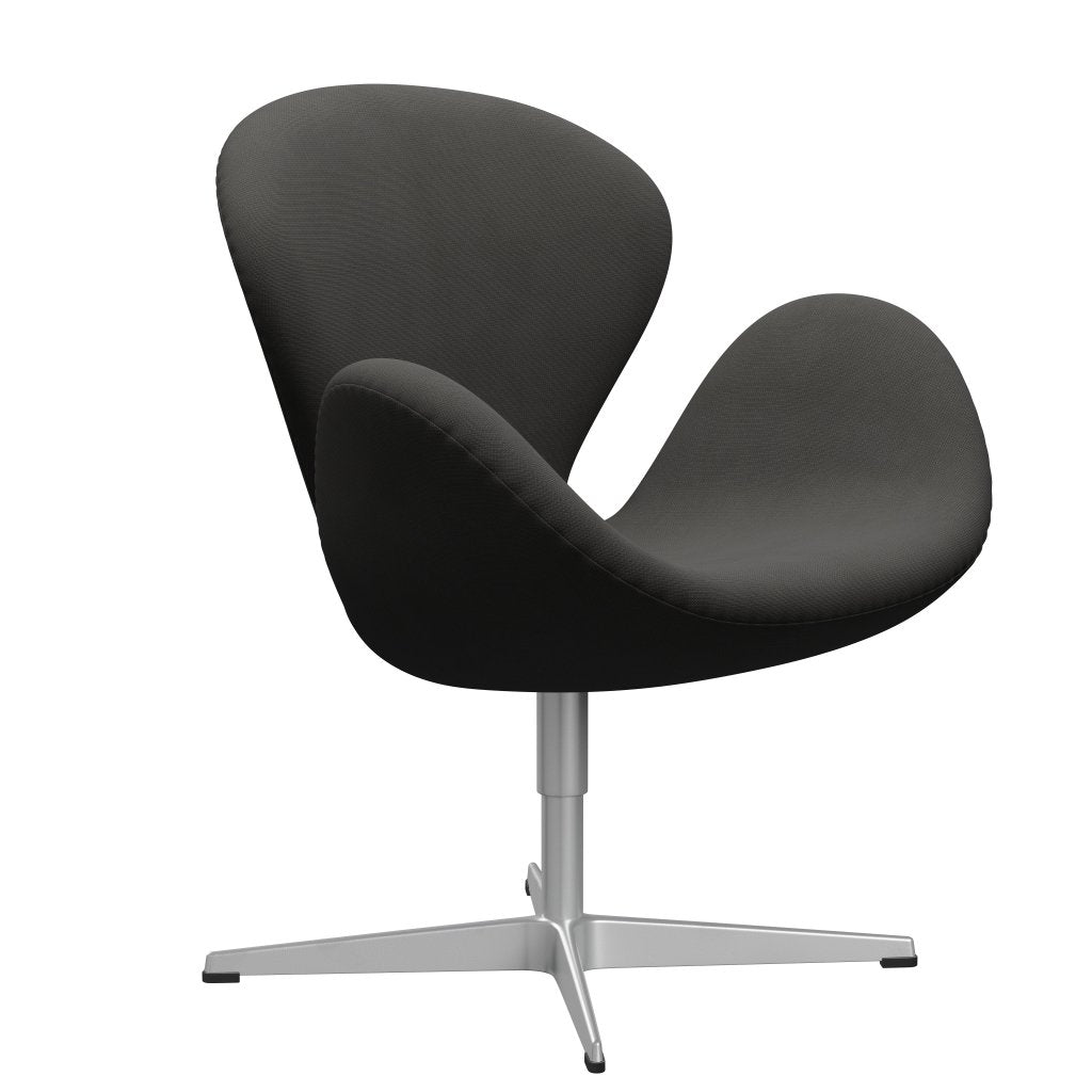 Fritz Hansen Swan Lounge stol, sølvgrå/berømmelse Brown (61060)