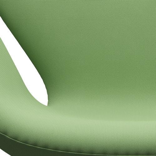 Sedia fritz Hansen Swan Lounge, verde grigio argento/fama