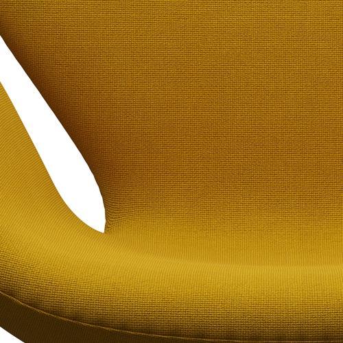 Fritz Hansen Swan Lounge stol, sølvgrå/Hallingdal sennep