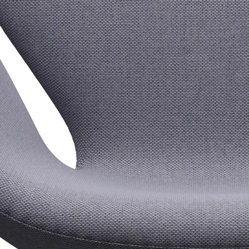 Fritz Hansen Swan Lounge Chair, Silver Gray/Re Wool Lavender/Natural