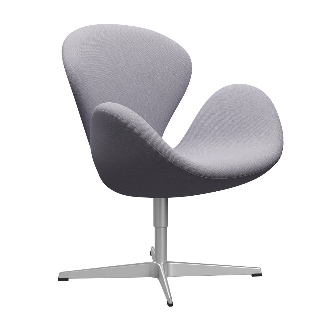 Fritz Hansen Swan Lounge stoel, zilvergrijs/staalcut siber grijs licht