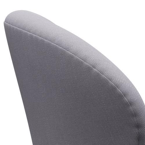 Fritz Hansen Swan Lounge stol, sølvgrå/stålcut siber grå lys