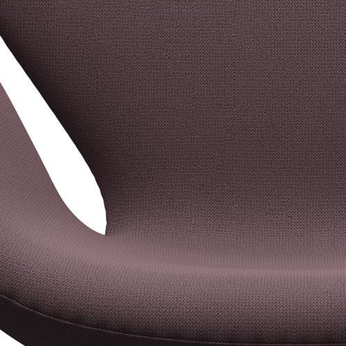 Fritz Hansen Swan Lounge Chair, warmes Graphit/Capture Aubergine