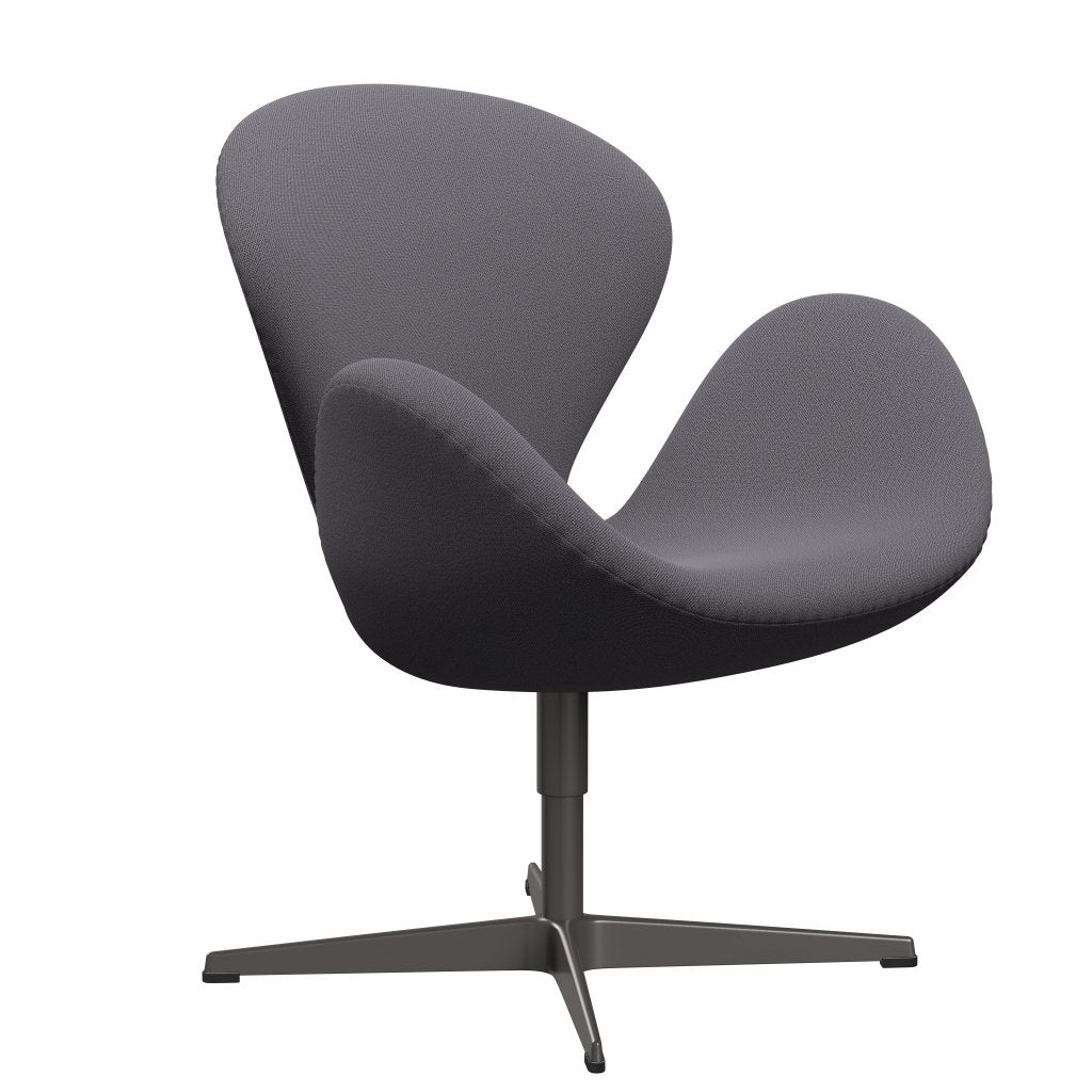 Fritz Hansen Swan Lounge -stoel, warm grafiet/vangen donkergrijs