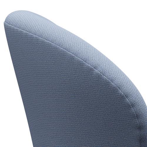 Fritz Hansen Swan Lounge Stuhl, warmes Graphit/einfangen hellblau (4902)