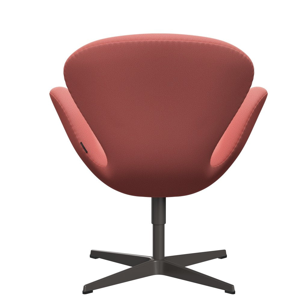 Fritz Hansen Swan Lounge Chair, warme Graphit/Capture Coral