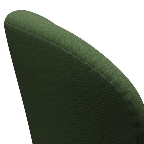 Fritz Hansen Swan Lounge Chair, warmes Graphit/Capture Moos Green