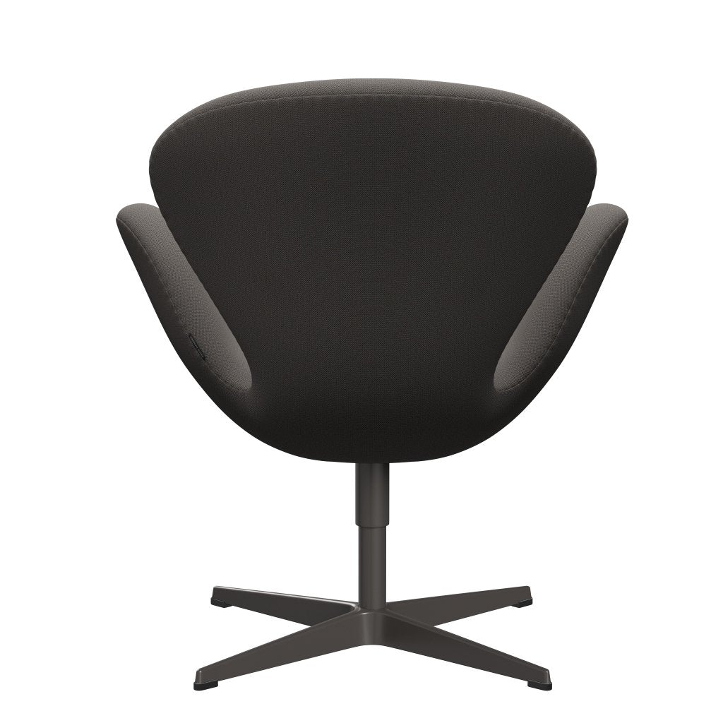 Fritz Hansen Swan Lounge Chair, Warm Graphite/Capture Warm Dark Grey