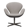Fritz Hansen Swan Lounge -stoel, warm grafiet/vangen warm grijs licht