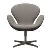 Fritz Hansen Swan Lounge -stoel, warm grafiet/vangen warm grijs
