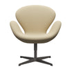 Fritz Hansen Swan Lounge -stoel, warm grafiet/diablo ivoor
