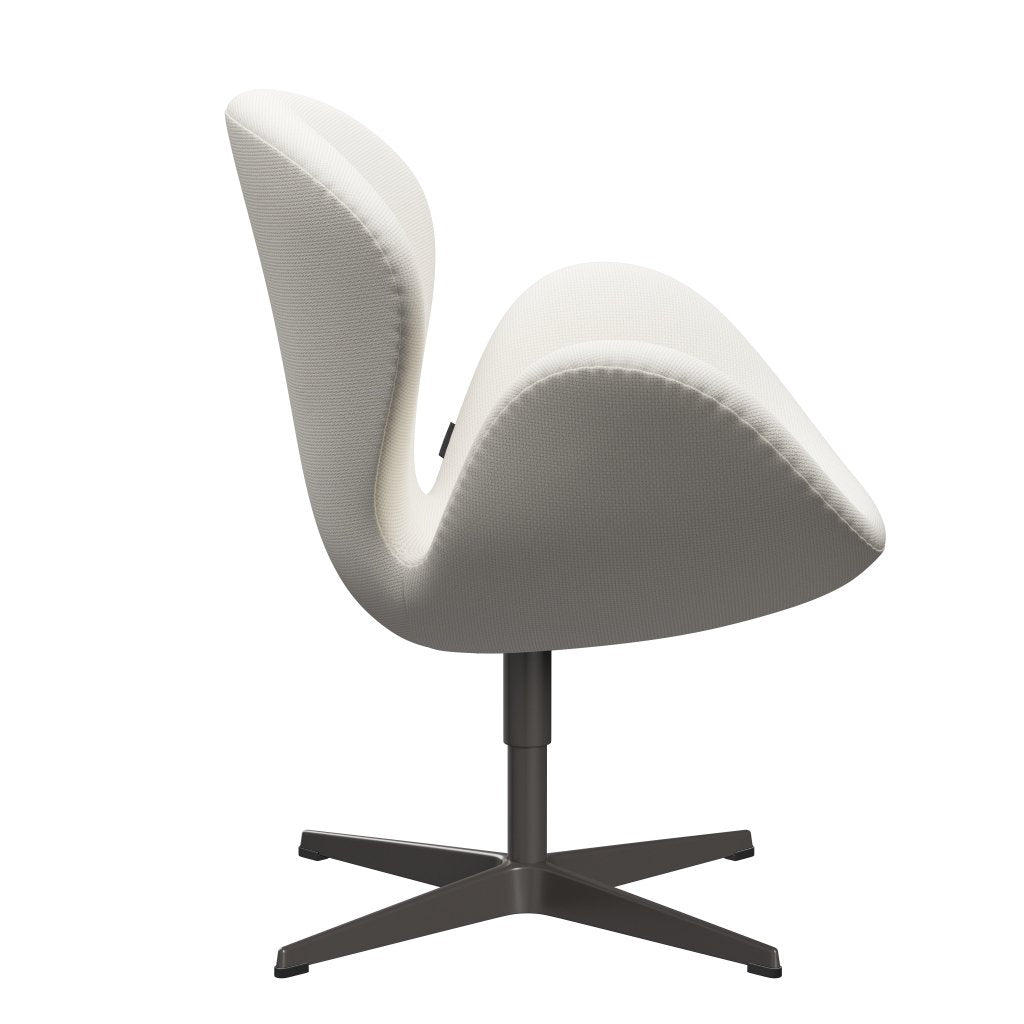 Fritz Hansen Swan Lounge -stoel, warme grafiet/diablo -sneeuw