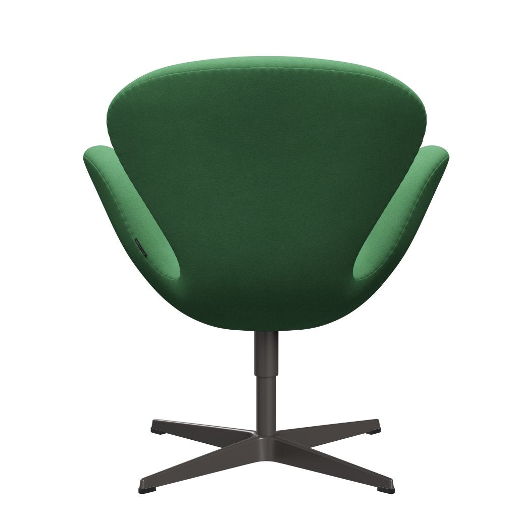 Fritz Hansen Swan Lounge Chair, Graphite chaud / Divina Green