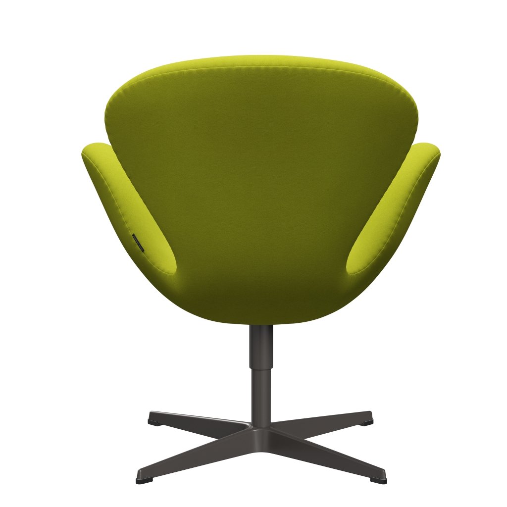 Fritz Hansen Swan Lounge Chair, warmer Graphit/Divina -Limette
