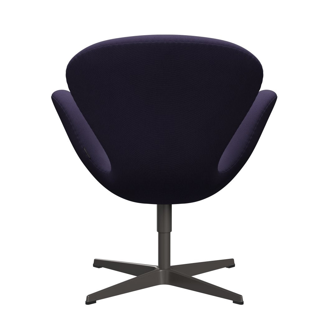 Fritz Hansen Swan Lounge stol, varm grafit/berømmelse violet mørk