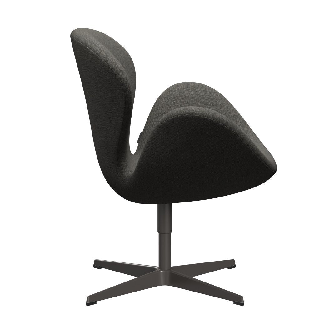 Fritz Hansen Swan Lounge stoel, warm grafiet/fiord donkergrijs/steen