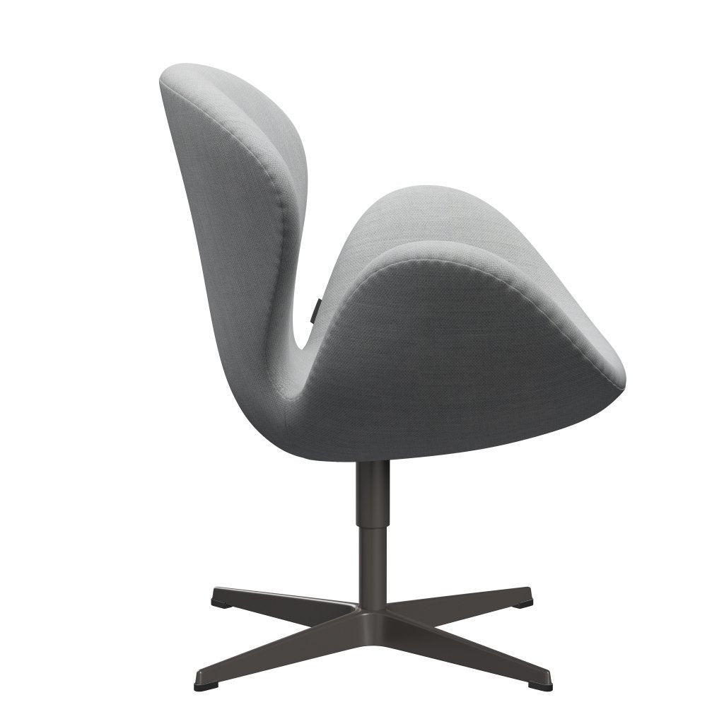 Fritz Hansen Swan Lounge stoel, warm grafiet/fiord grijs/medium grijs