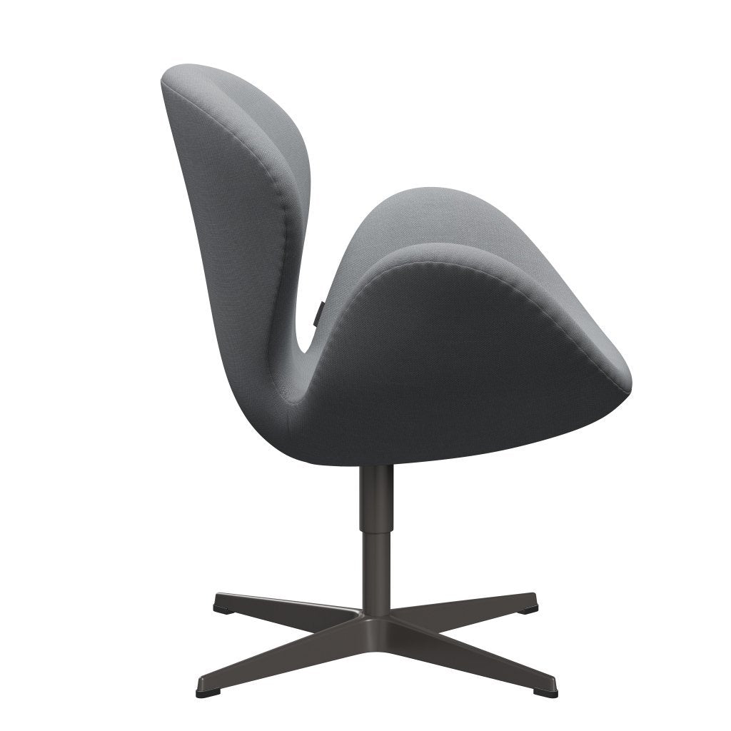 Fritz Hansen Swan Lounge stoel, warm grafiet/staalcut lichtgrijs