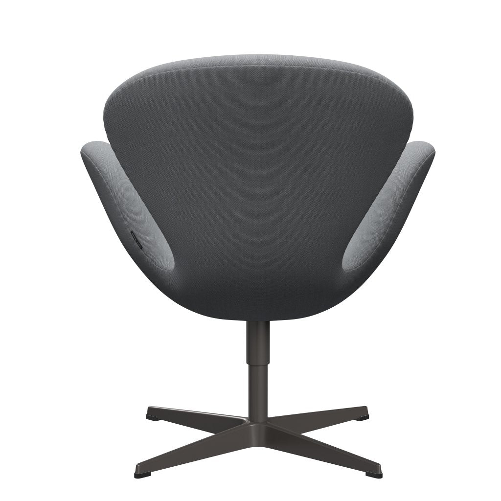 Fritz Hansen Swan Lounge stoel, warm grafiet/staalcut lichtgrijs