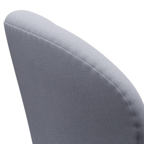 Fritz Hansen Swan休息室椅，温暖的石墨/钢丝老鼠灰色