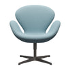 Fritz Hansen Joutsen lounge -tuoli, lämmin grafiitti/teräsleikkaus pastelli sininen