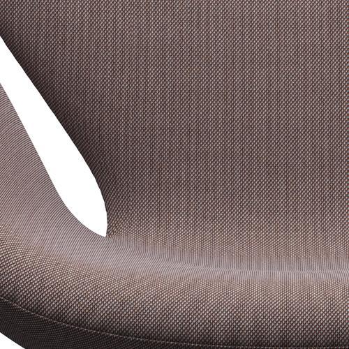 Sedia fritz Hansen Swan Lounge, calda grafite/taglio in acciaio arancione/grigio chiaro/nero
