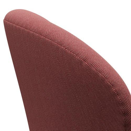 Fritz Hansen Swan Lounge Chair, Warm Graphite/Steelcut Trio Pink/Red/Black