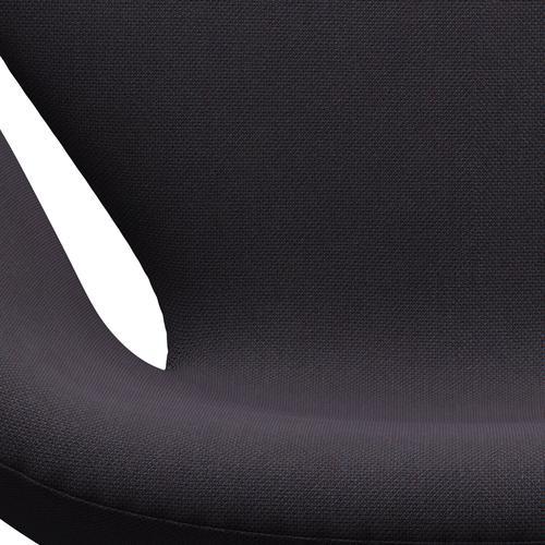 Fritz Hansen Swan Lounge Chair, Warm Graphite/Steelcut Trio Warm Dark Blue