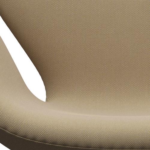 Fritz Hansen Swan Lounge -stoel, warm grafiet/staalcut trio delicaat geel