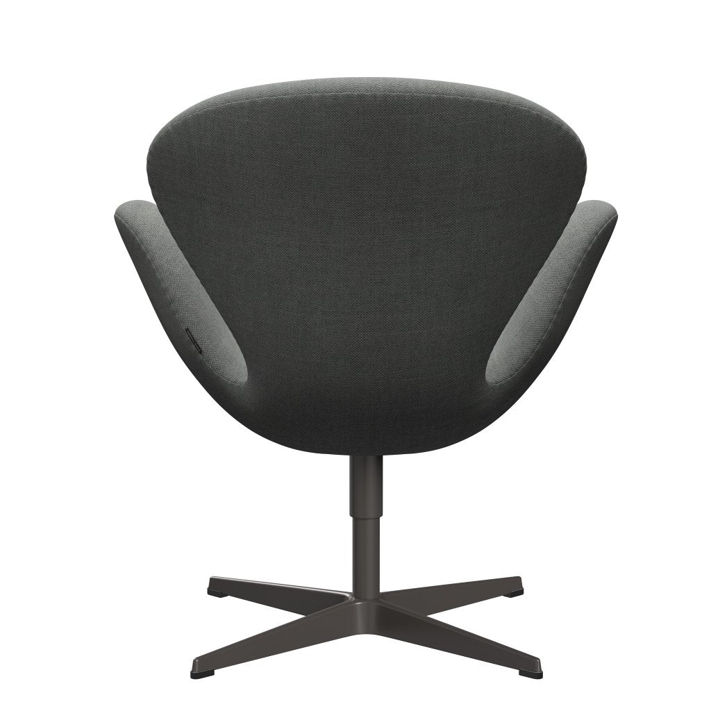 Fritz Hansen Swan Lounge -stoel, warme grafiet/sunniva grijs