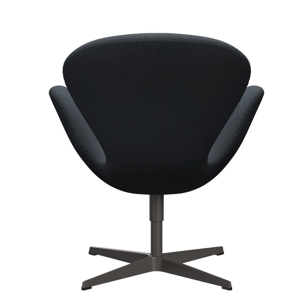 Fritz Hansen Swan Lounge -stol, varm grafitt/tonus mørk grå