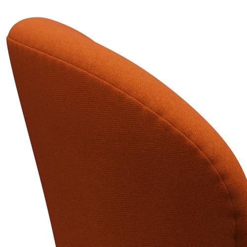 Fritz Hansen Swan Lounge Silla, Grafito cálido/Tonus Orange (605)