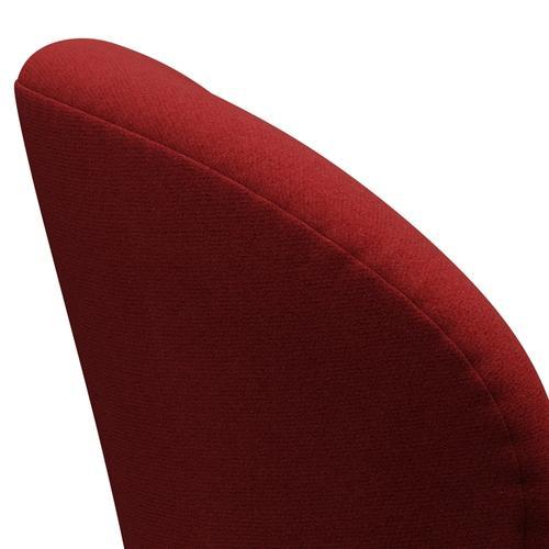 Fritz Hansen Joutsen lounge -tuoli, lämmin grafiitti/tonus palanut punainen