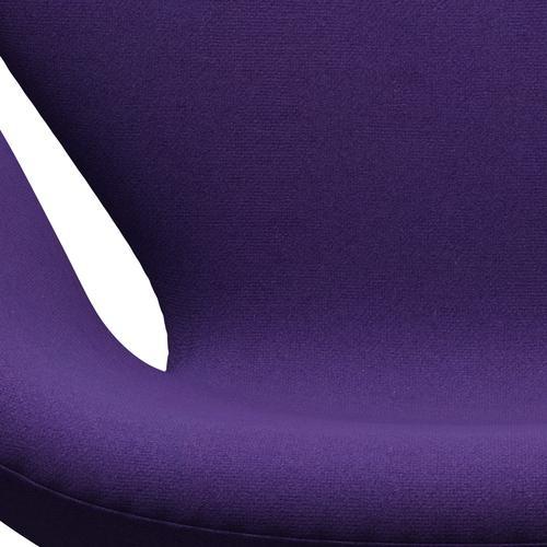 Fritz Hansen Swan Lounge Silla, Grafito cálido/Tonus Violet