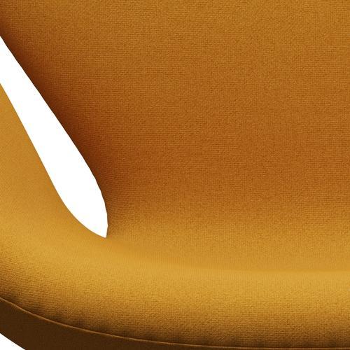 Fritz Hansen Swan Lounge Stuhl, warmes Graphit/Tonus warm gelb