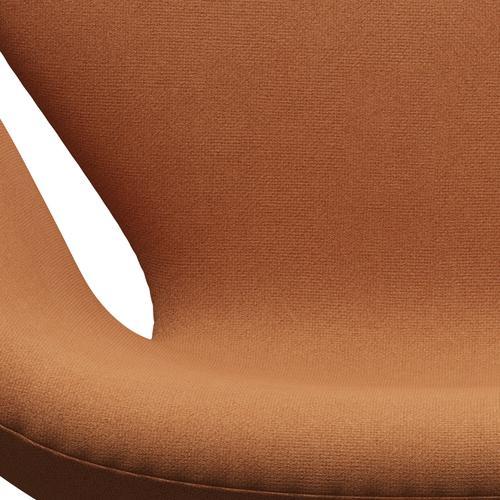 Fritz Hansen Swan Lounge Stuhl, warmes Graphit/Tonus weicher Orange