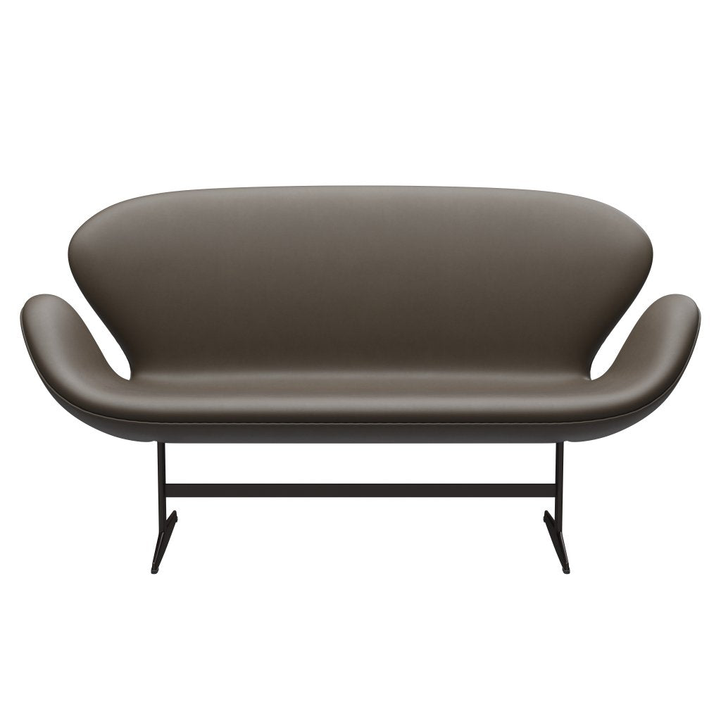 Fritz Hansen Swan Sofa 2 Seater, Brown Bronze/Essential Stone