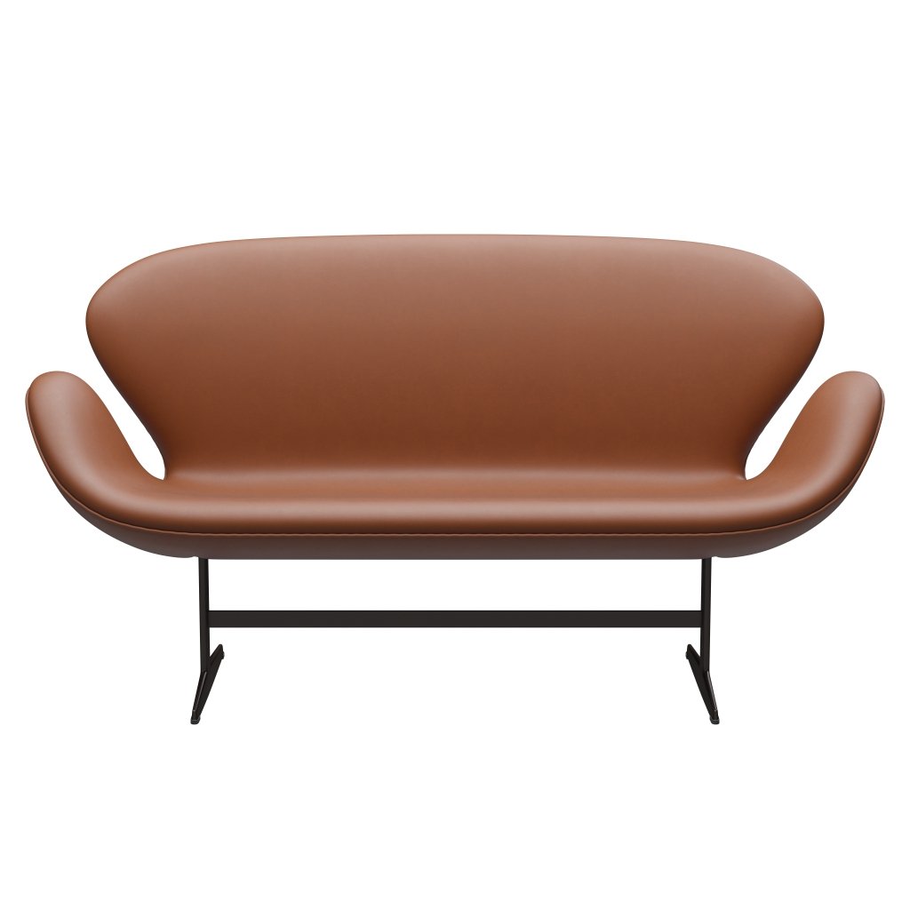 Fritz Hansen Swan Sofa 2 Seater, Brown Bronze/Essential Walnut