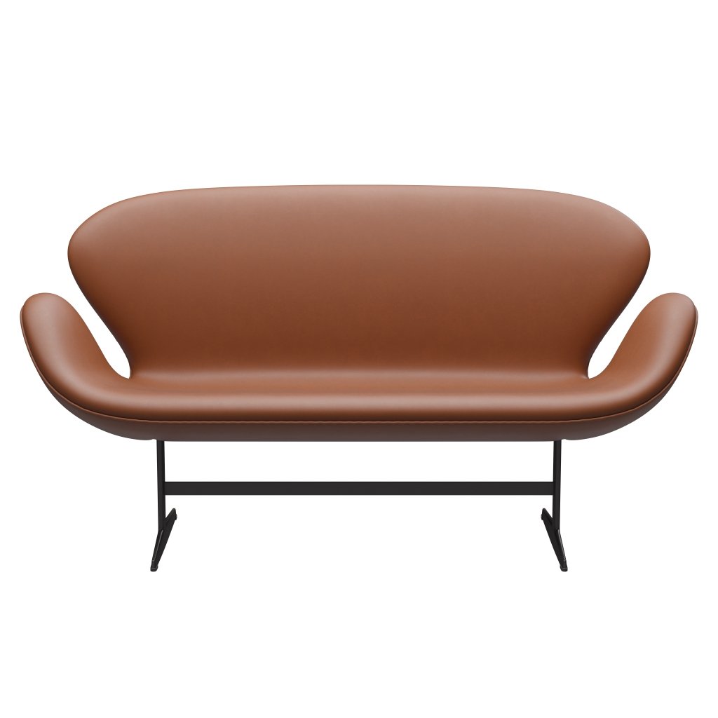 Fritz Hansen Swan Sofa 2-Sitzer, Warm Graphite/Essential Walnut