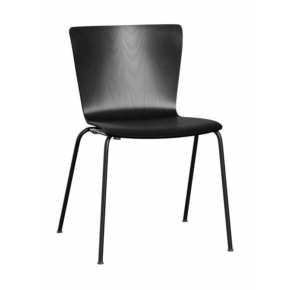 Fritz Hansen Vico Duo Vm112 Chair, Black/Ash Black