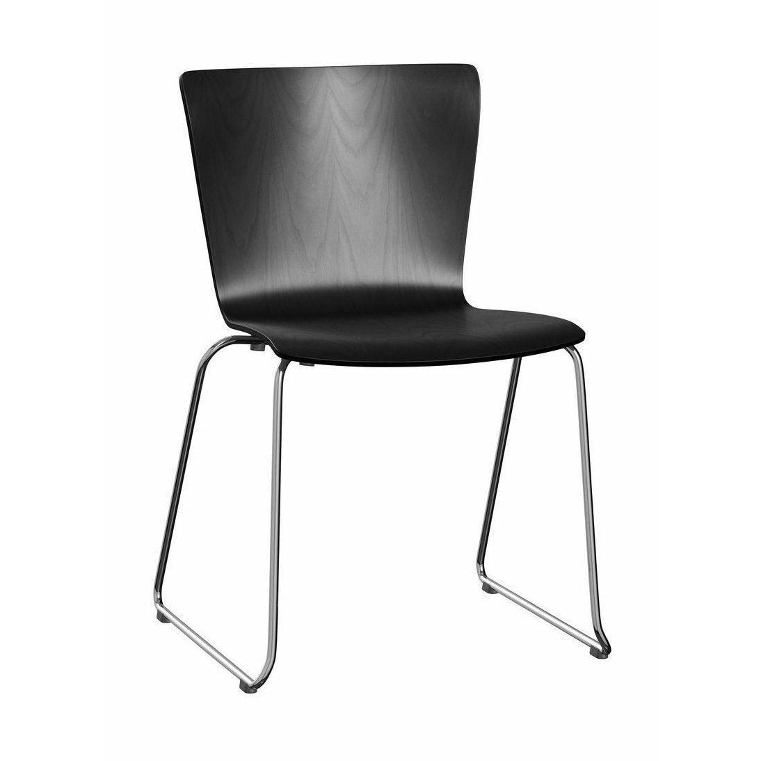 Fritz Hansen Vico Duo VM114 stoel, Chrome/Ash Black