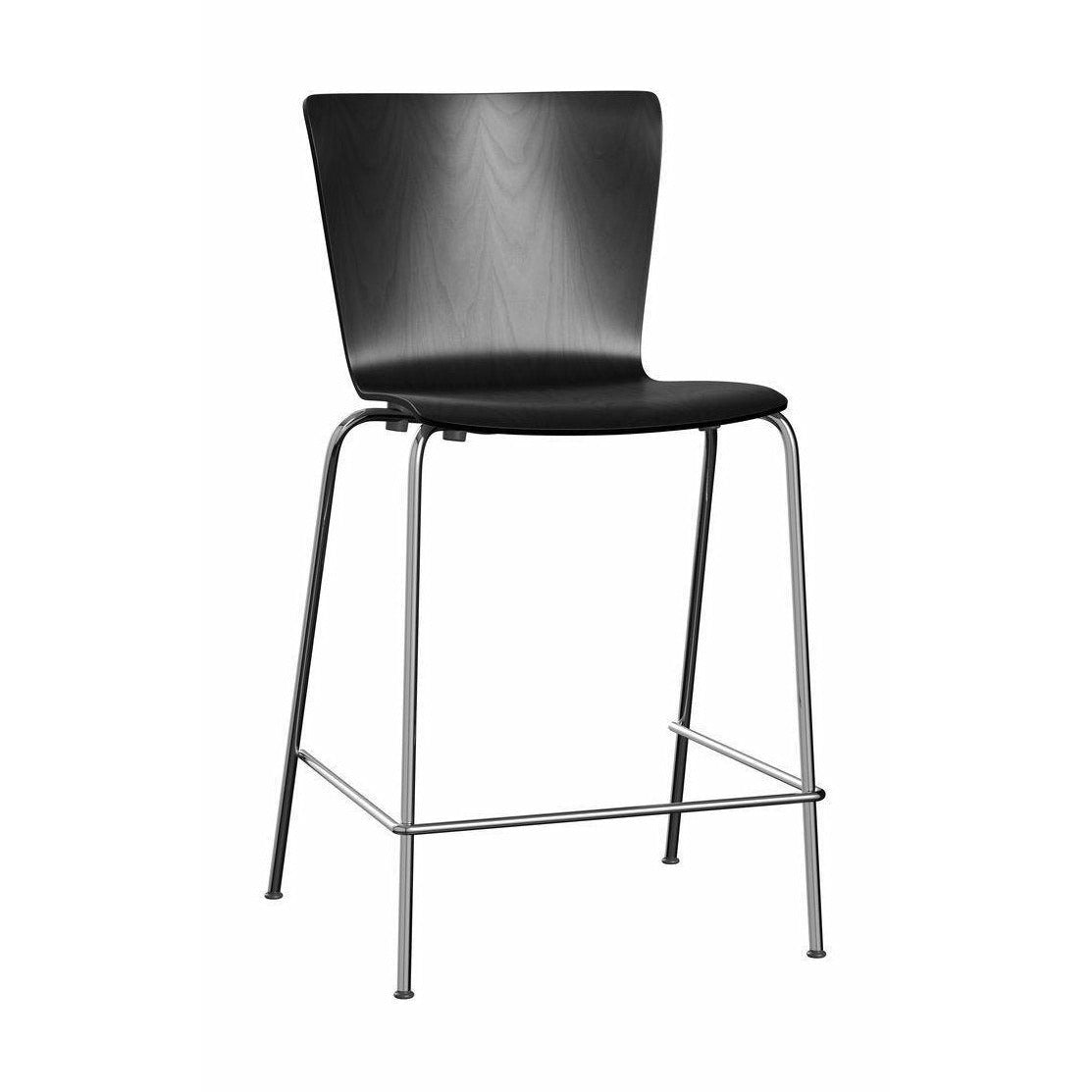 Fritz Hansen Vico Duo VM116 stoel, Chrome/Ash Black