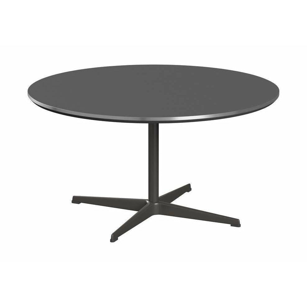 Fritz Hansen Table basse circulaire Ø90, graphite Bromo Grey / Warm