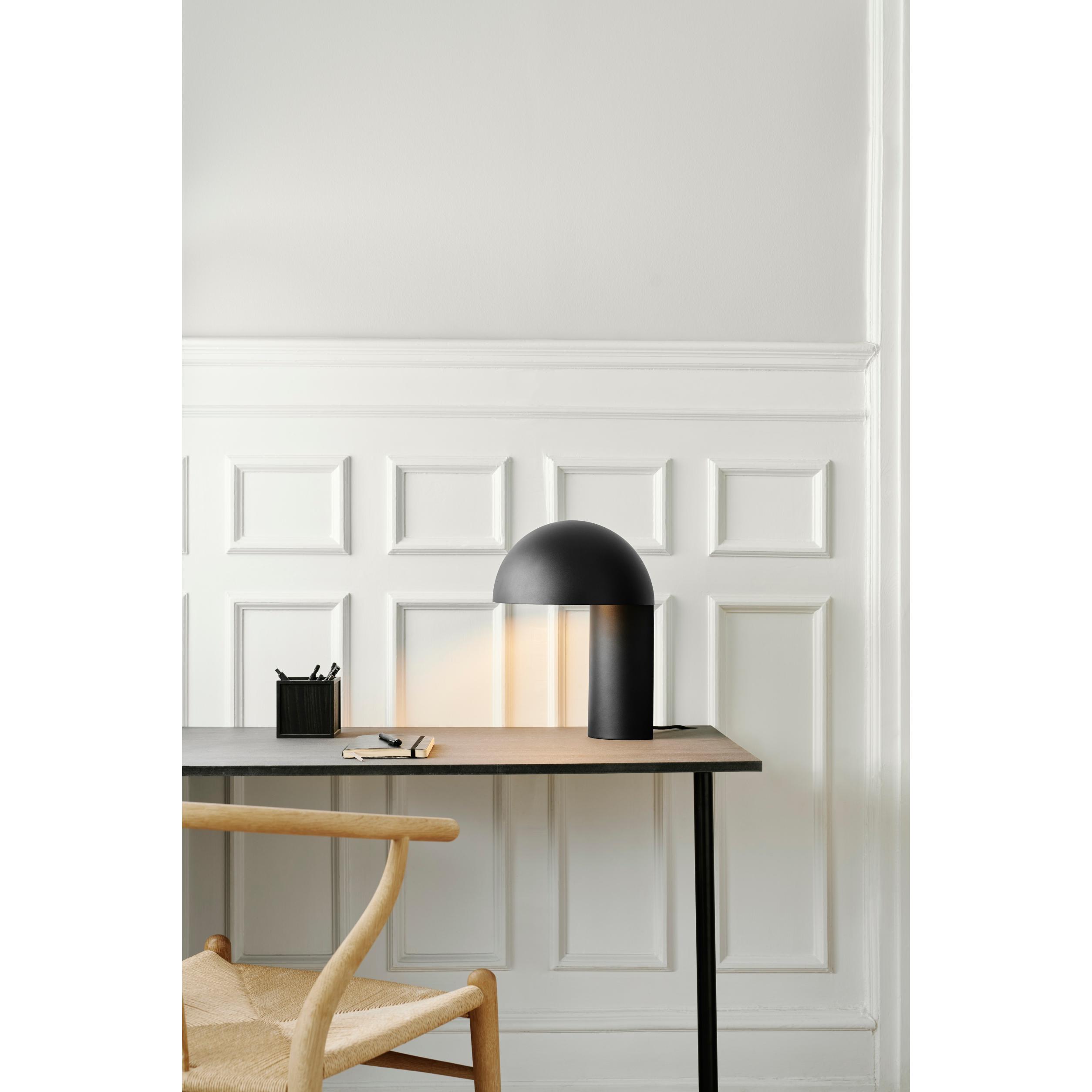 Gejst Lampe de table de leyer noir, 40 cm